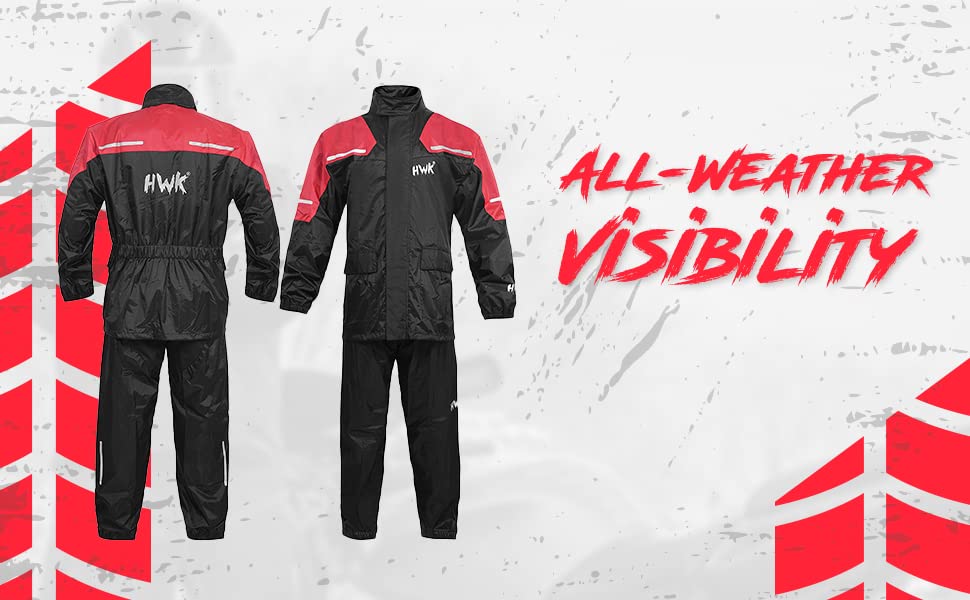 ZBXK Rain suit for men women rainwear jacket pants waterproof set high  visibility windproof hooded raincoat work motorcycle golf fishing