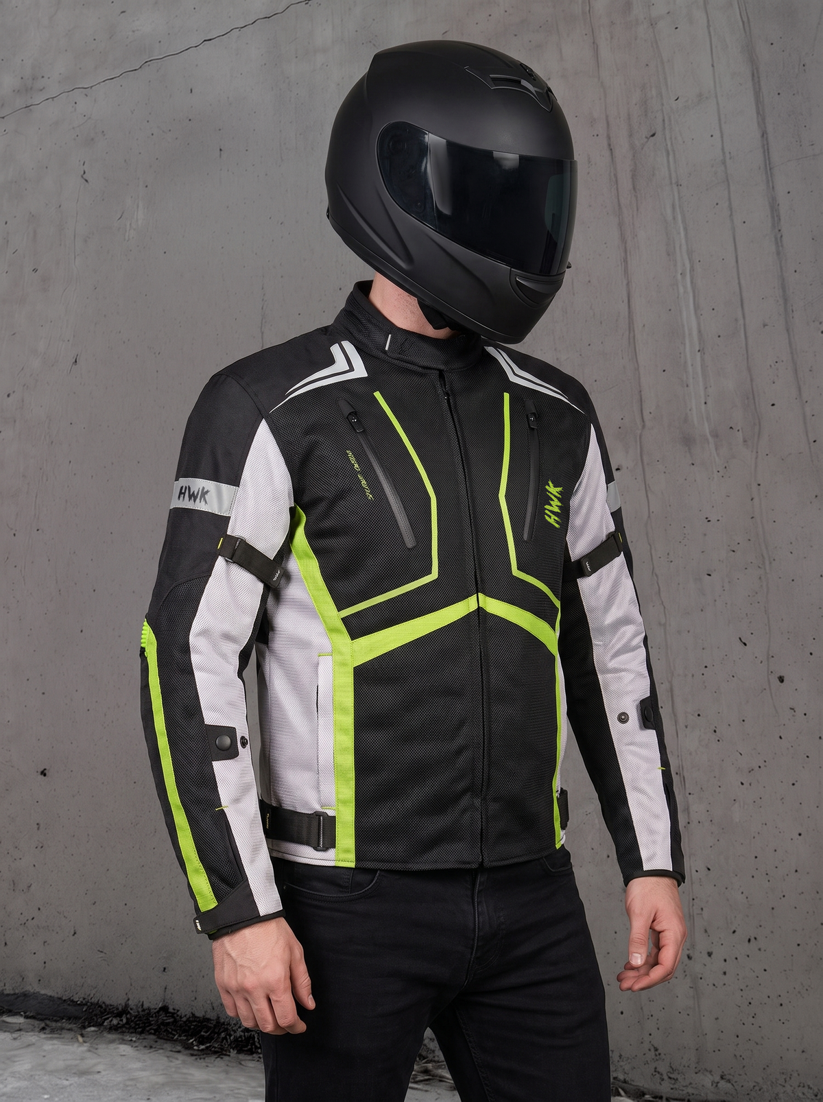 Sport Motorcycle Jacket | CE Armor Riding Jacket | HWK Sports
