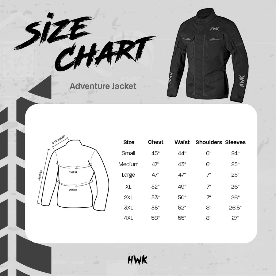 HWK Adventure Touring Jacket HWK Moto
